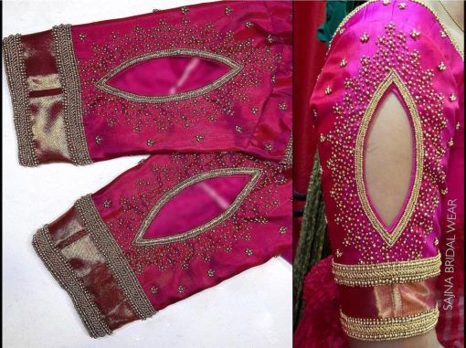 Aari Work - Hand Work Design - Maggam Work